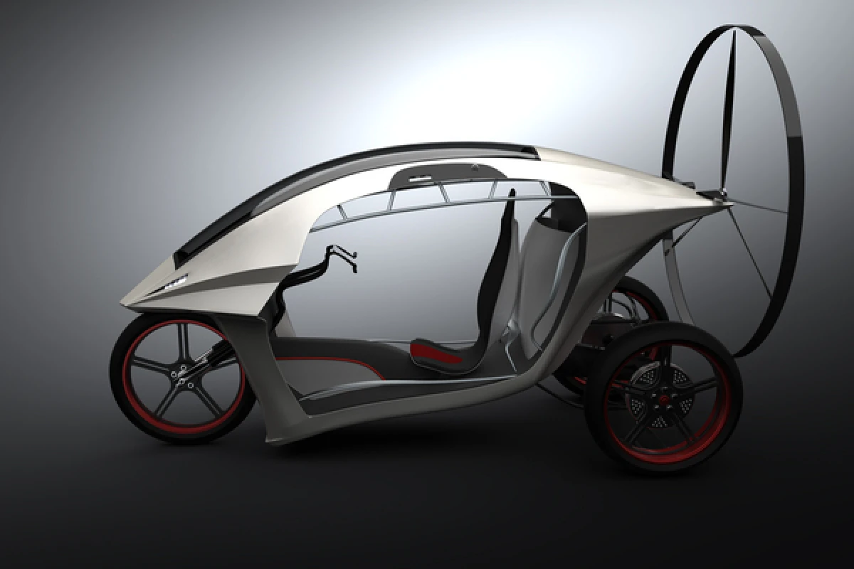 The paragliding motor trike concept by Zvezdan Nedeljkovic