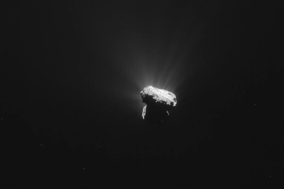 Comet 67P/Churyumov–Gerasimenko at perihelion