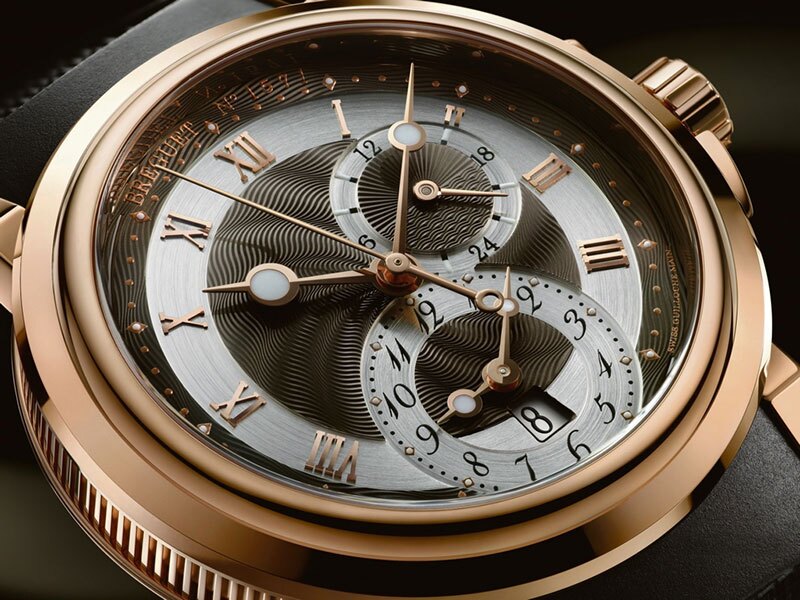 Breguet Marine GM - 42 mm diameter in rose gold
