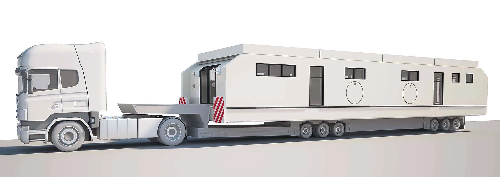 The Houseboat Moon is a houseboat for long term accommodation that doubles as a relocatable wharf