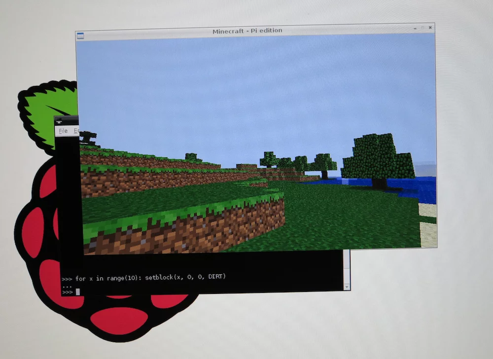 In development: Minecraft: Pi Edition