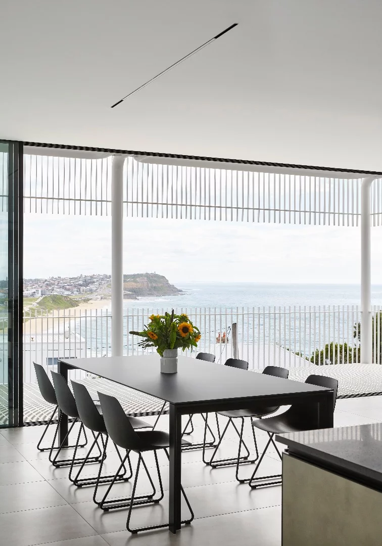 Ensuring great views from inside was the main focus of the project, though Austin Maynard Architects was also careful not to ruin the neighbors' views too