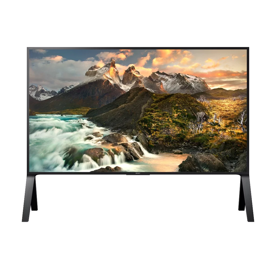 The 100-inch Bravia Z9 comes with a floor stand