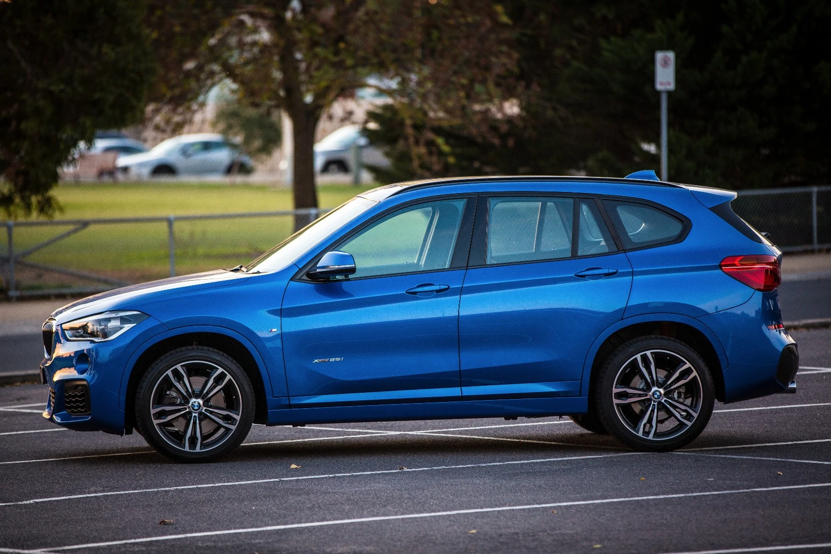 The X1 doesn't look massive from the outside, but it's got plenty of space for young families