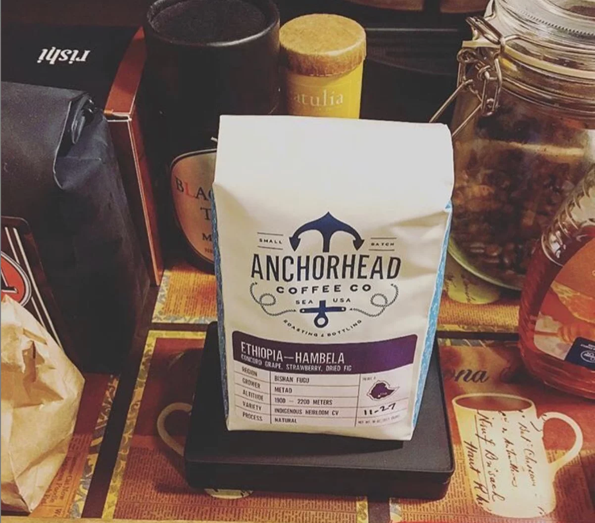 The app lets you choose your next brew from a list of local roasters