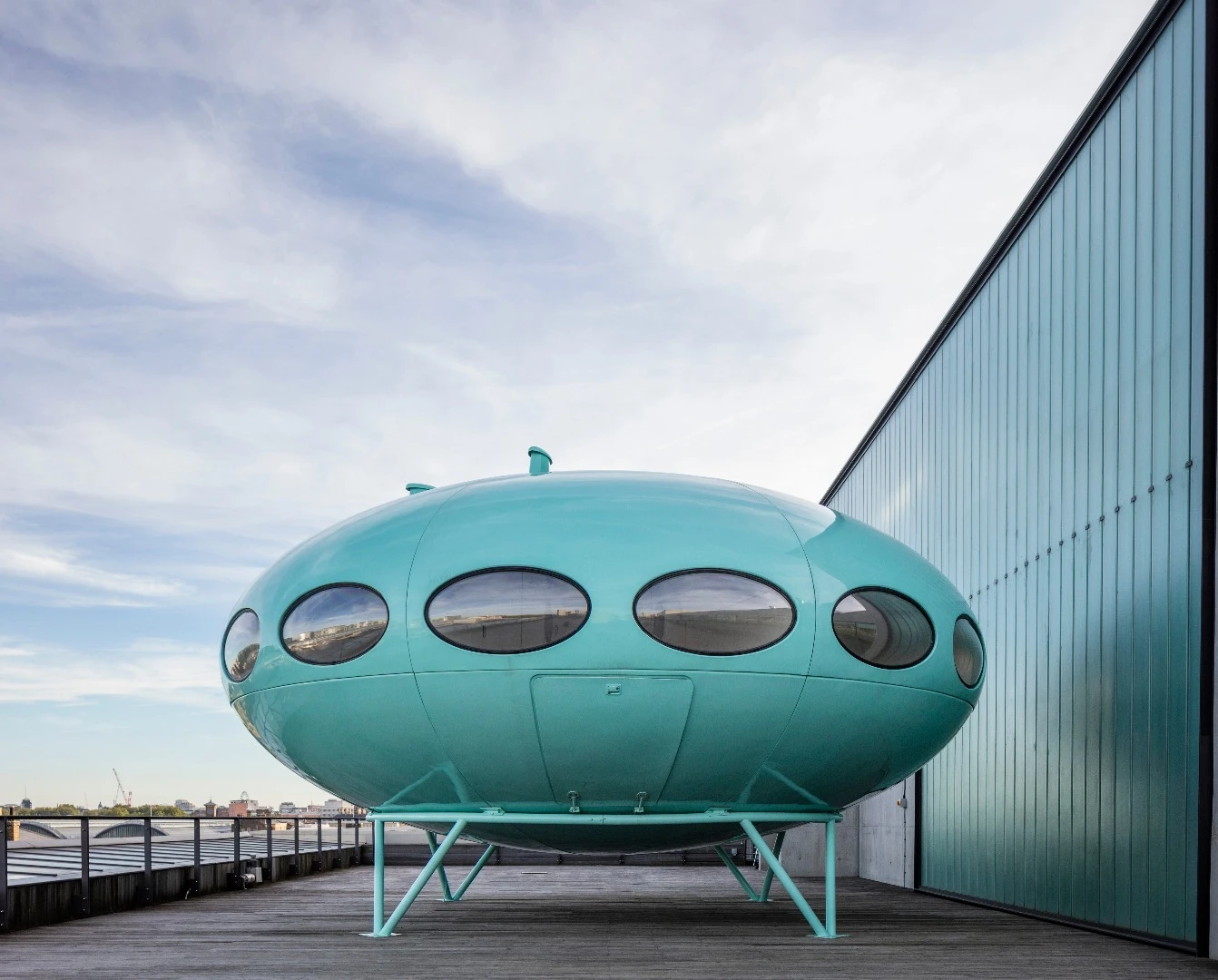 The Futuro House was designed by Finnish architect Matti Suuronen