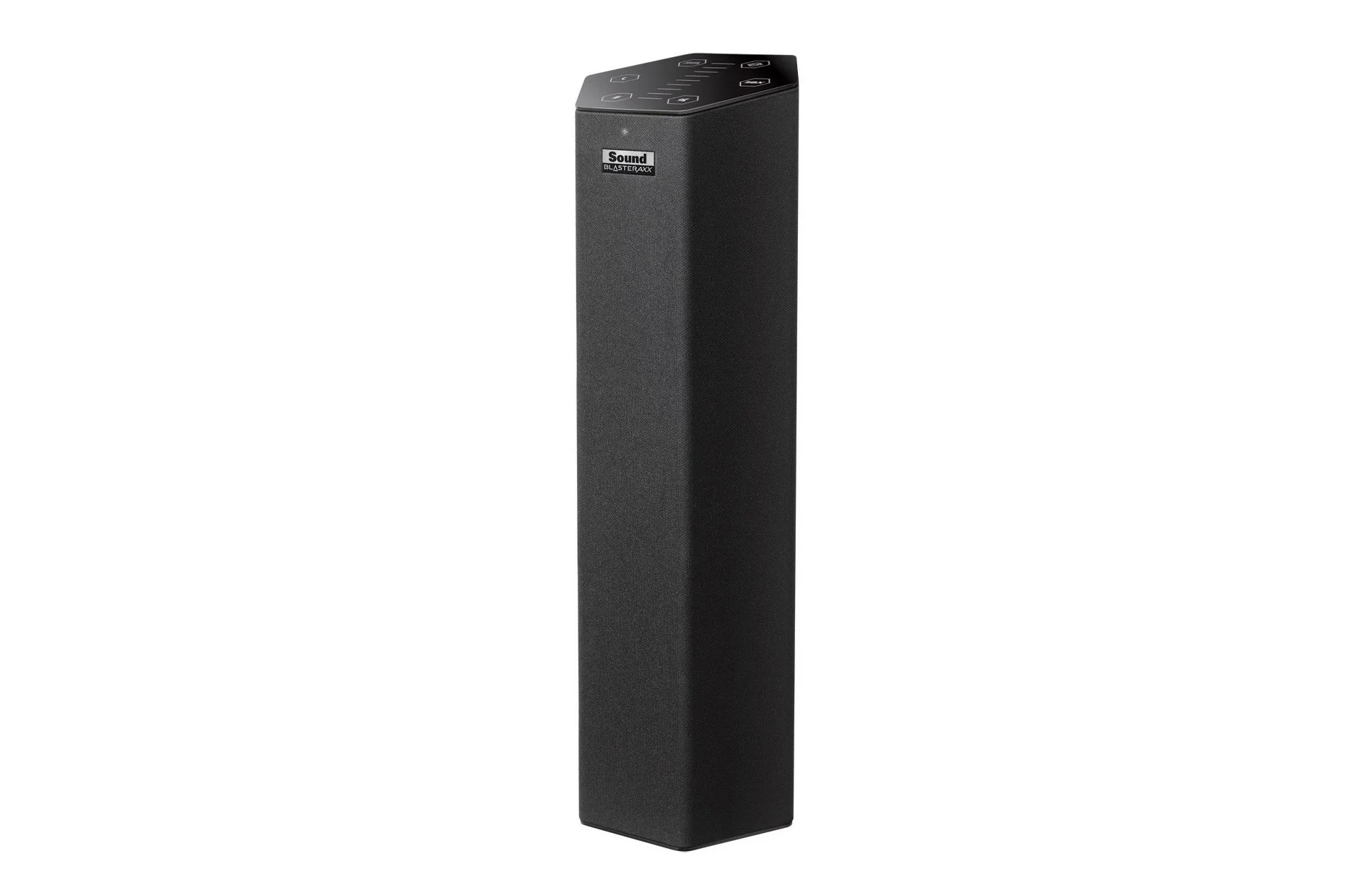 The SBX 10 can be controlled wirelessly from an iOS or Android smartphone or tablet with the Creative Central app