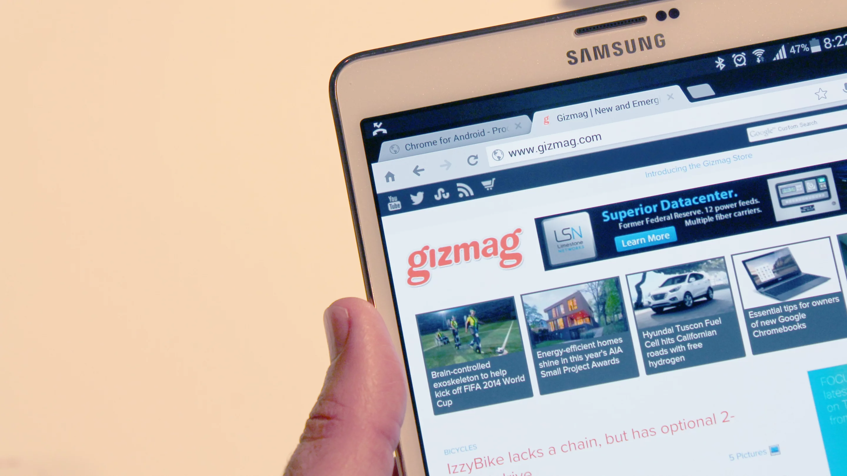 Galaxy Tab S event hands-on photos