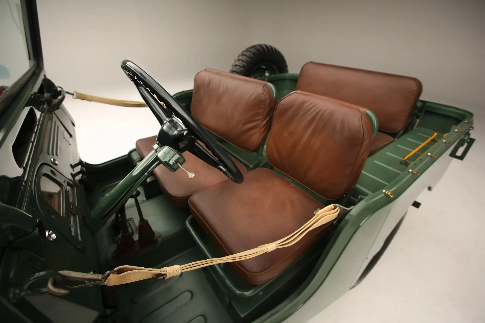 This 1961 Toyota Land Cruiser FJ25 is appearing with the Land Speed Cruiser at SEMA