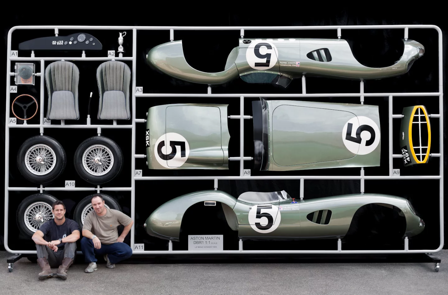 A special 1:1 scale model replica is set to go to auction during the Goodwood Revival weekend (Image: Richard Pardon)