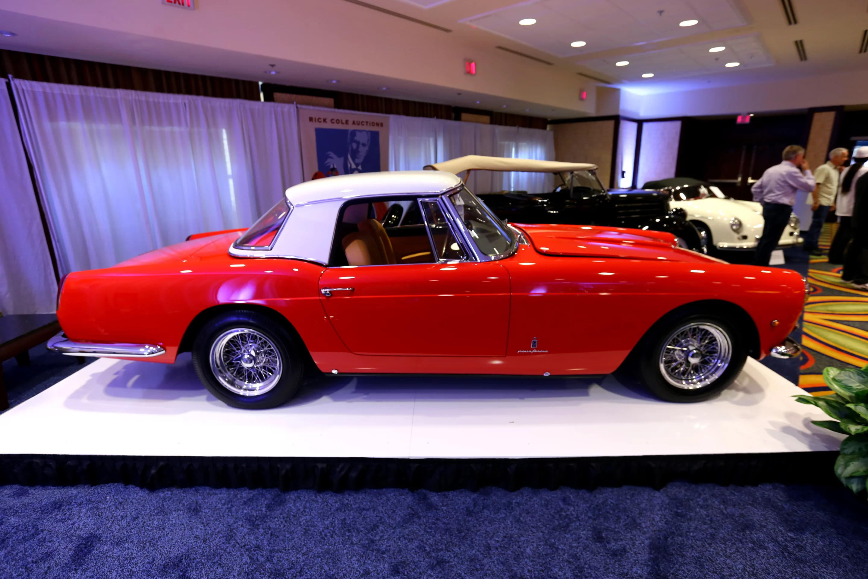 This 1962 Ferrari 250 PF Cabriolet sold for US$2.2 million at Rick Cole's (Photo: Angus MacKenzie/Gizmag.com)