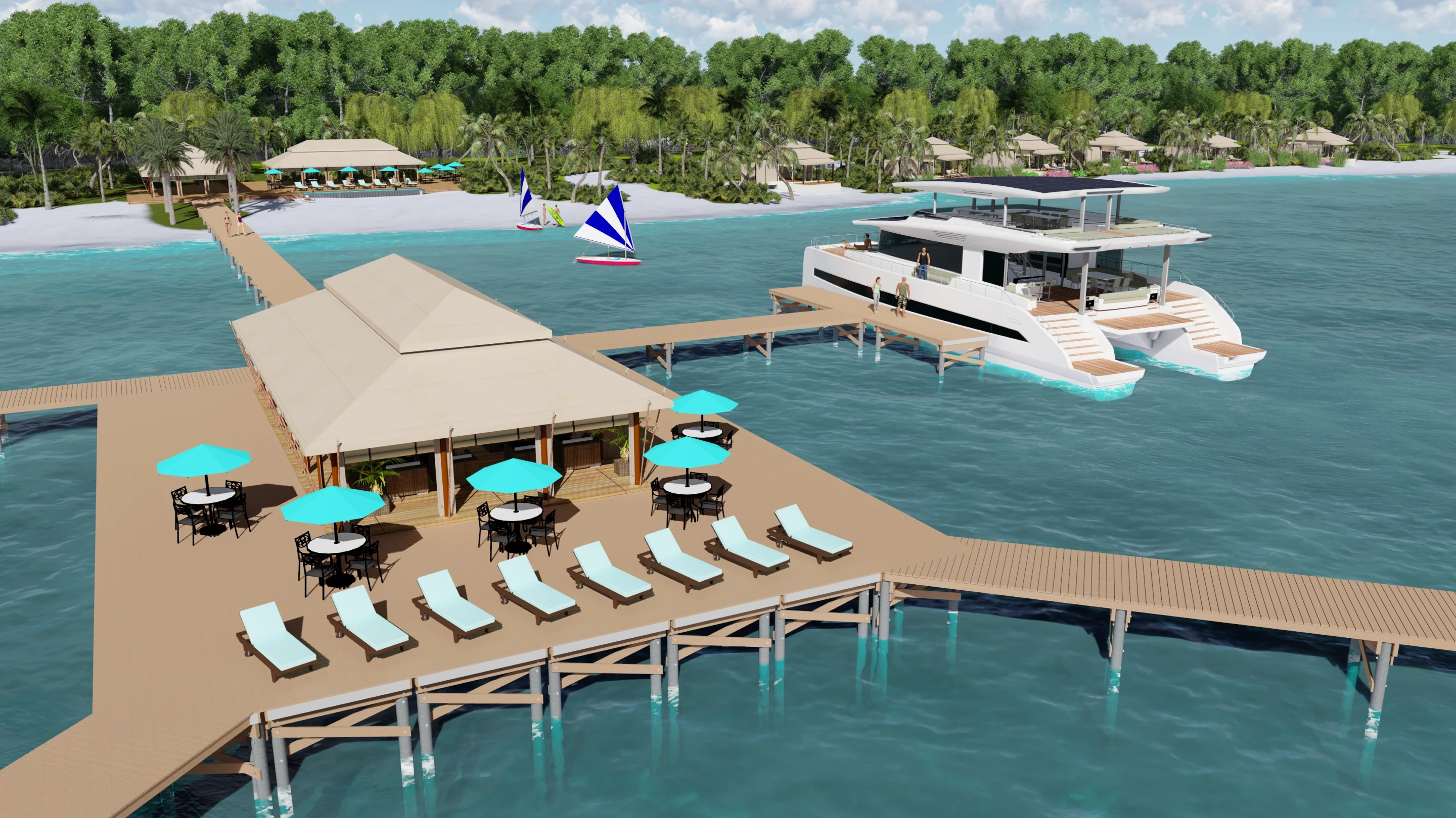 Silent Resorts floating villa resort