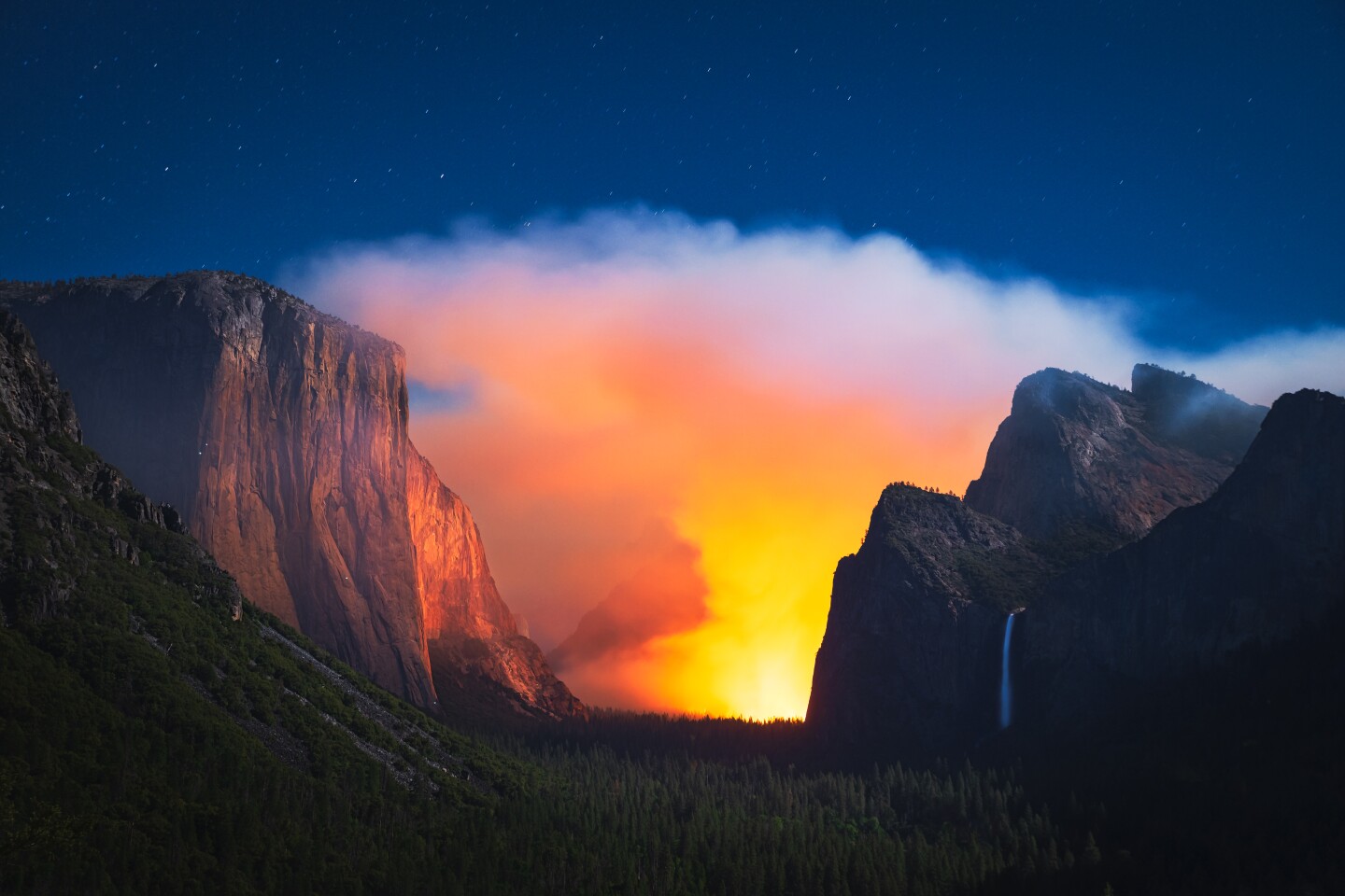 Top 100. Fire. Yosemite National Park, USA