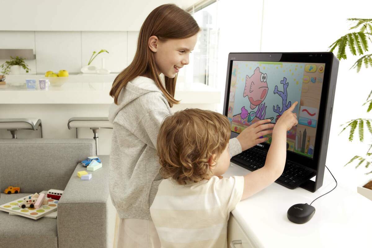 Fun for all the family, the VAIO J Series PC from Sony