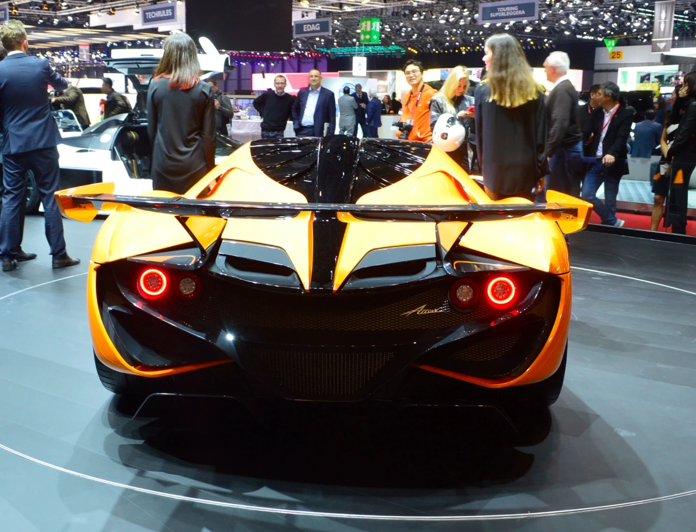 Apollo says that the Arrow makes more downforce than any other street-legal car