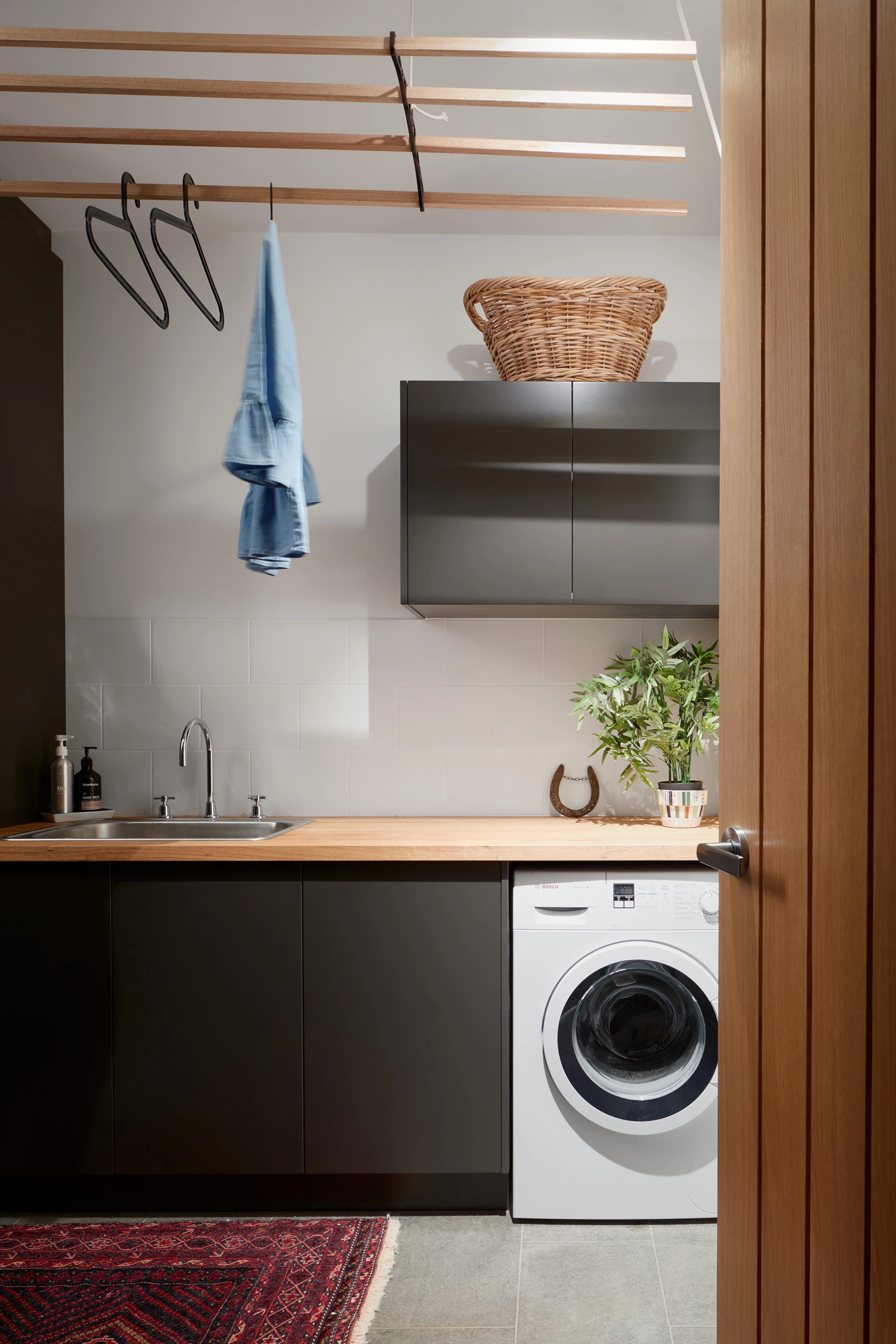 Owl Woods boasts a large laundry