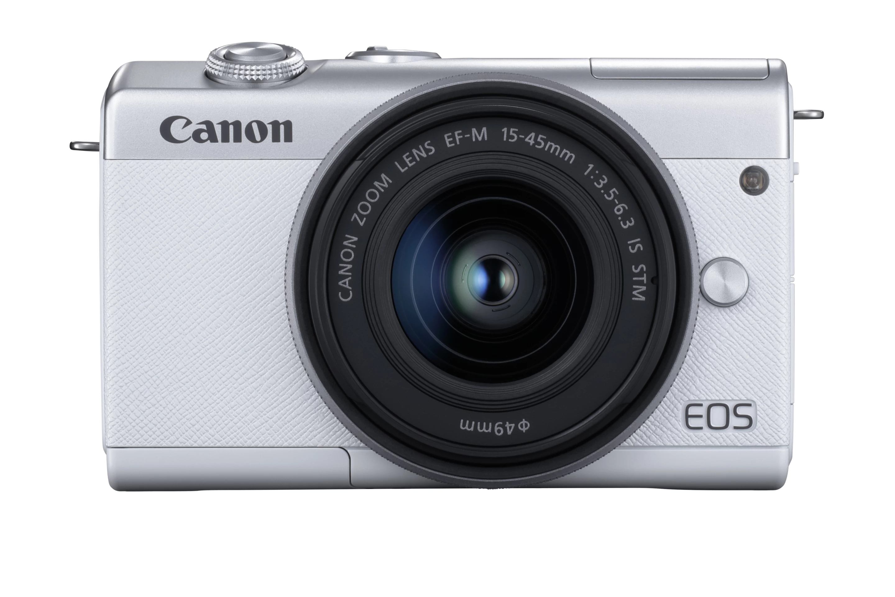 The EOS M200 comes supplied with an EF-M 15-45mm f/3.5-6.3 IS STM kit lens