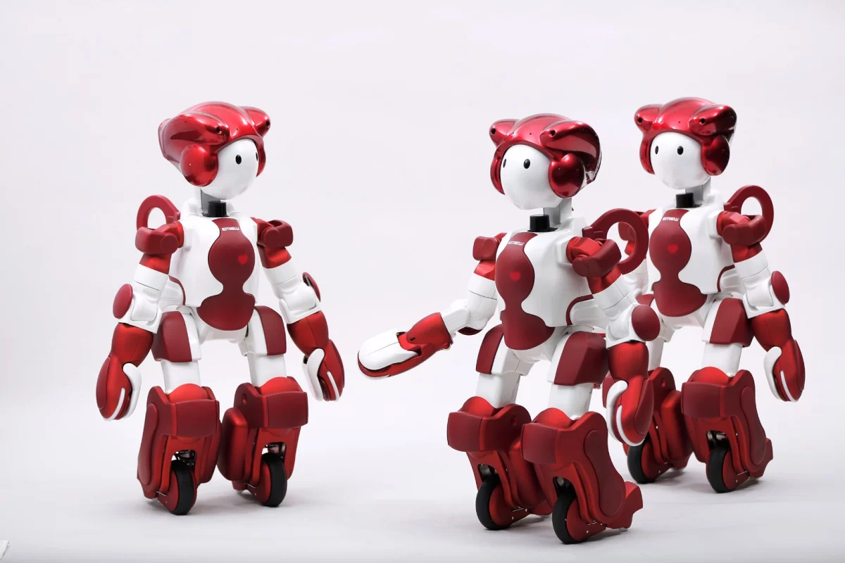 Hitachi's EMIEW3 can recognize when customers need help, and then start a conversation