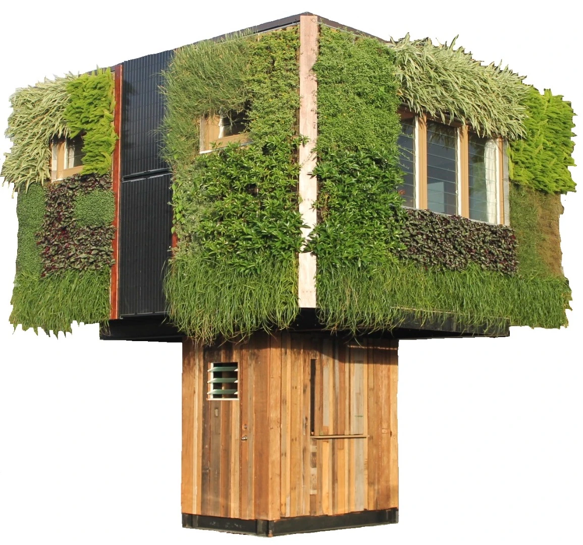 Architectural render of the tiny structure