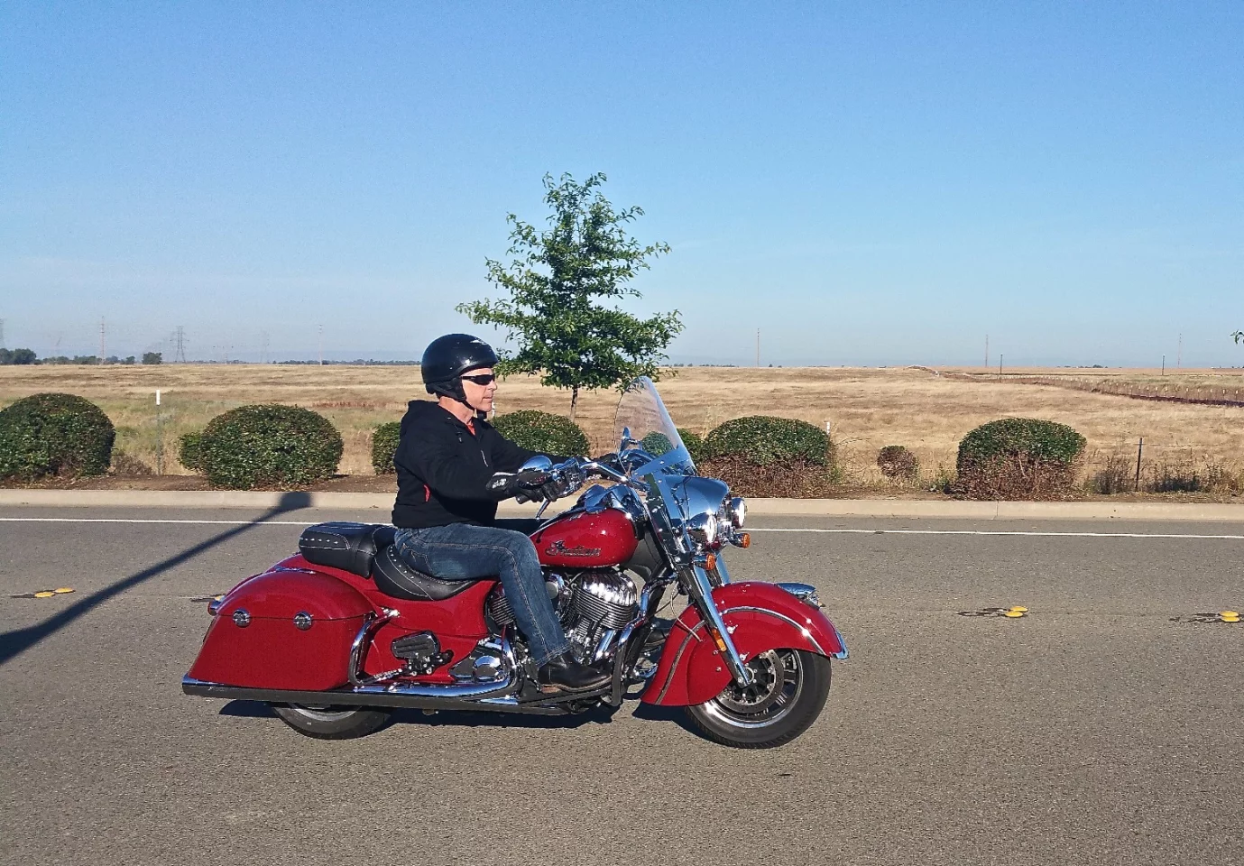 The Springfield offers comfort and power, and can be easily switched from cruiser to bagger for long distance travel