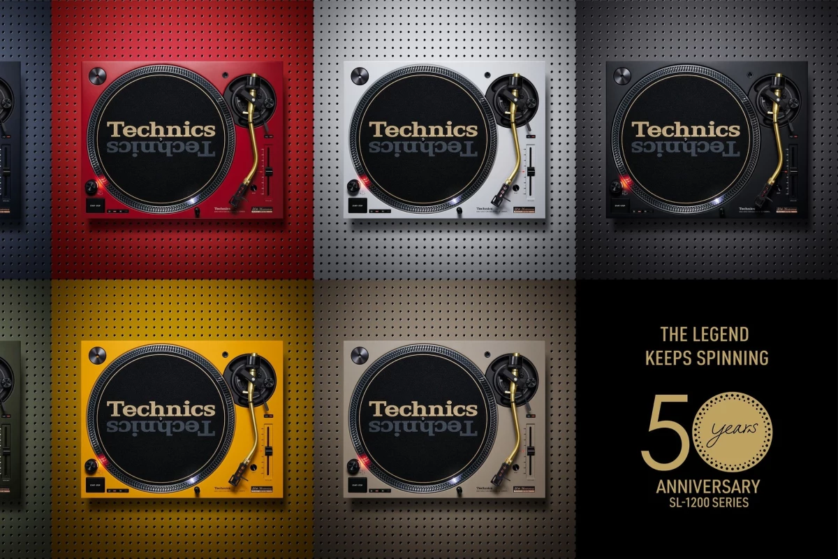 Panasonic-owned Technics is marking the 50th birthday of the SL-1200 turntable with a limited special edition