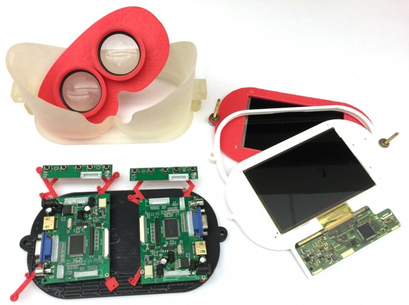 Stanford's original light field stereoscope prototype