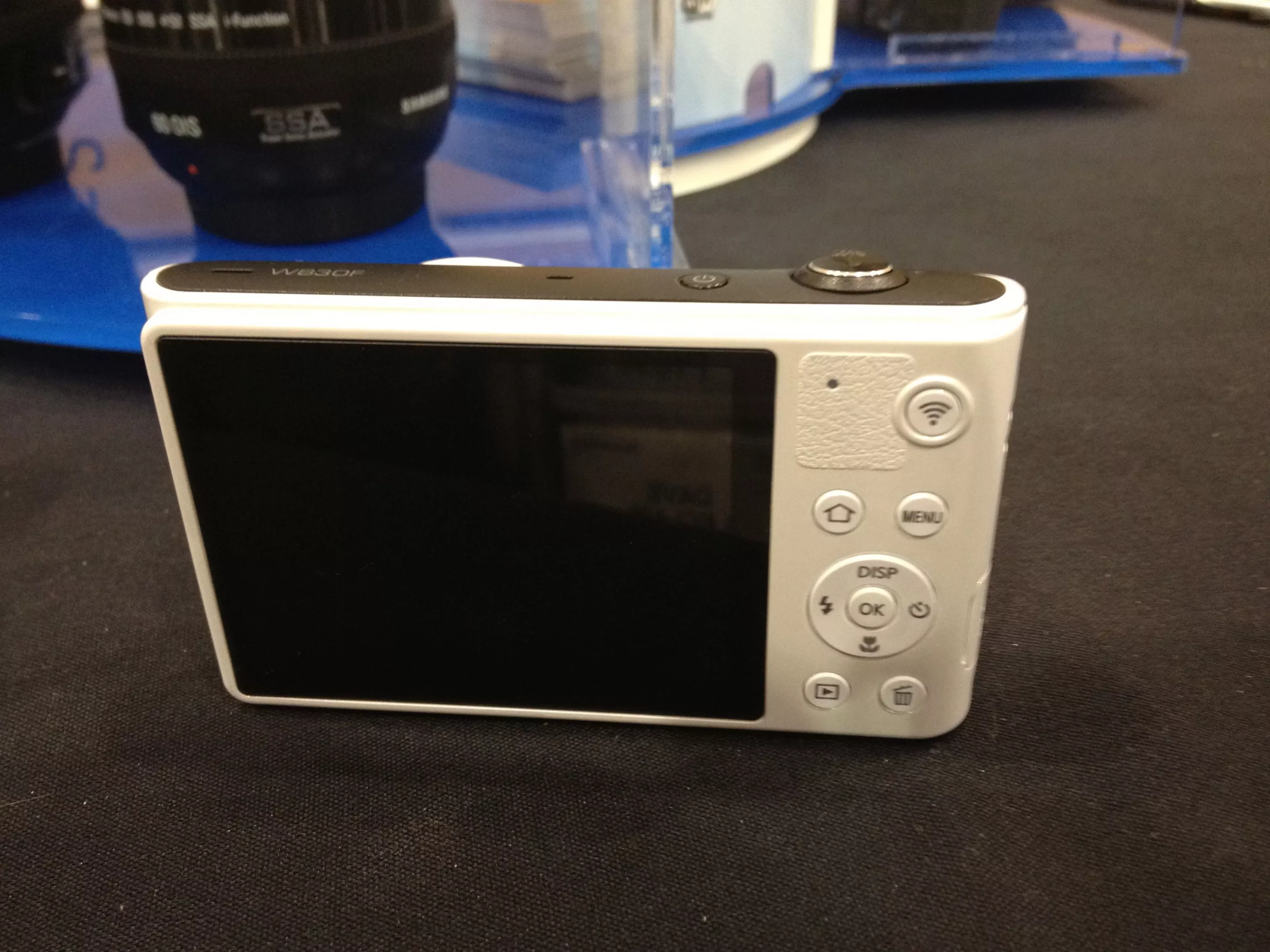 Samsung WB30F rear view