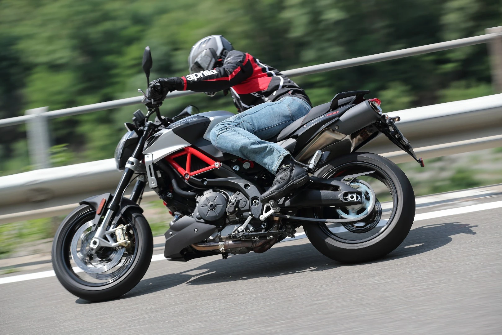 The new Aprilia Shiver has upgraded traction control and three different ride modes