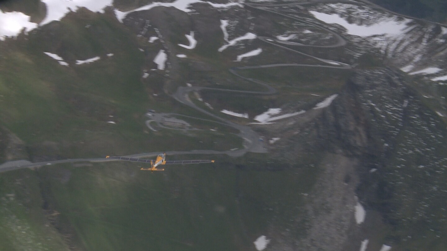 On July 2nd, the Elektra One Solar flew back across the mountain range, facing strong headwinds and gusts