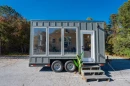 Dragon Tiny Homes' recently completed tiny office provides an affordable workplace on wheels