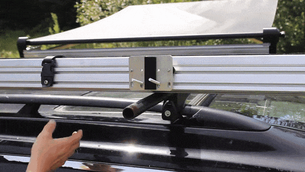 Nomad uses a simple two-plate, two-bolt mounting system