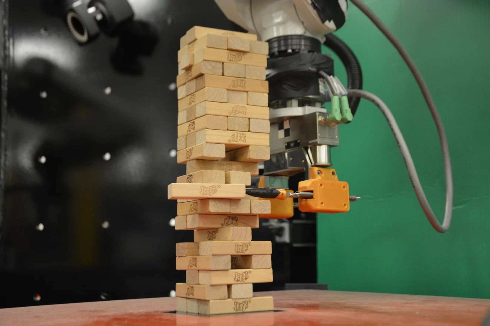 MIT's Jenga-playing robot at work