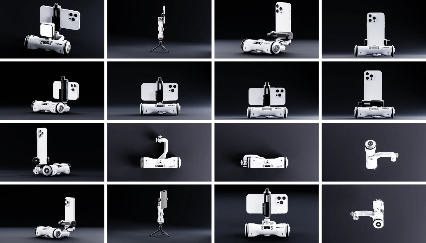 The many modes and configurations to be as creative as you can with the Trexo Wheels Go