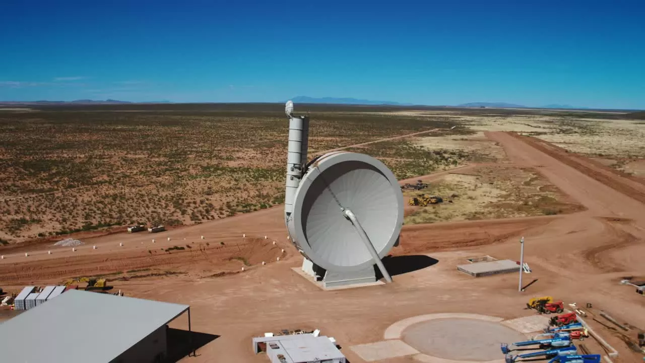 SpinLaunch's Suborbital Accelerator at Spaceport America