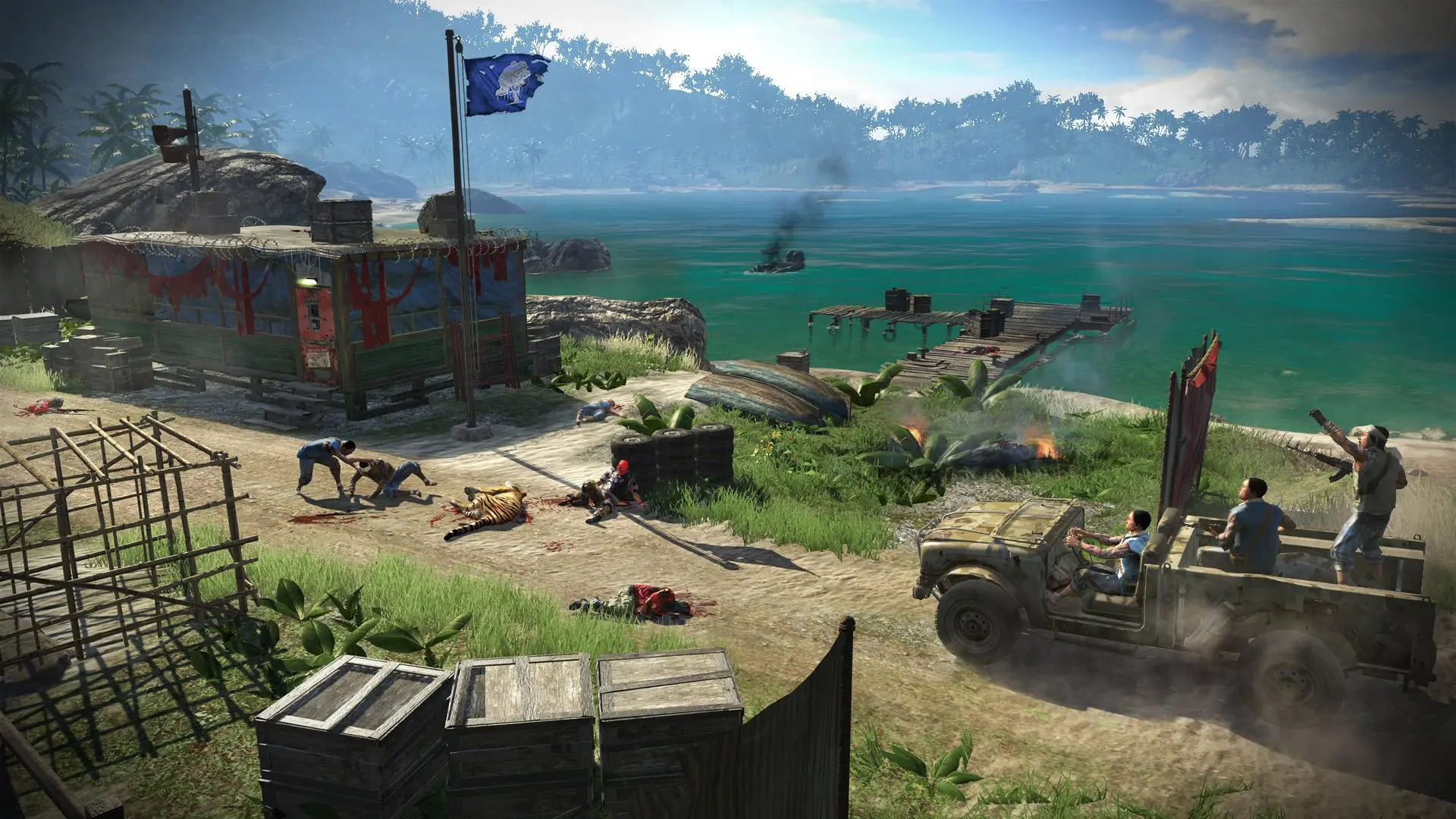 Raiding outposts is one of the keys to victory