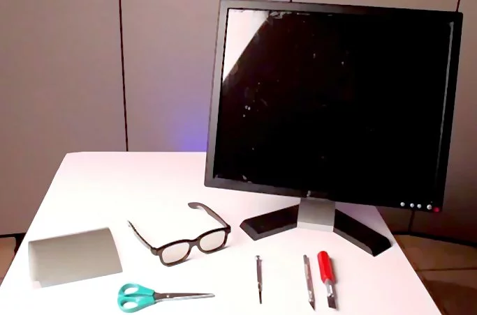 The assortment of materials used by Brusspup to build his stealth monitor (Photo: Brusspup)
