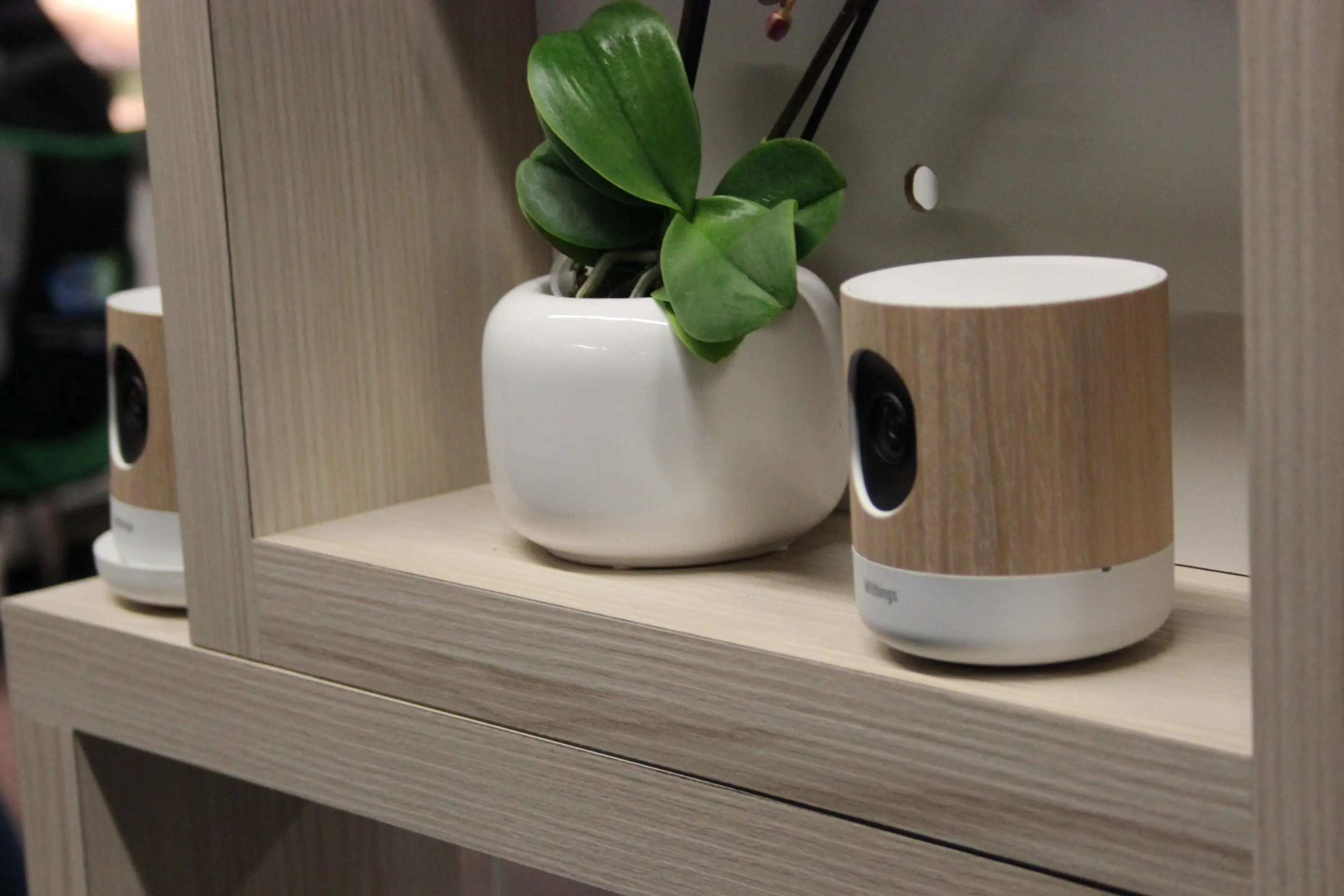 Withings Home is designed to detecting crying and people (Photo: Chris Wood/Gizmag)