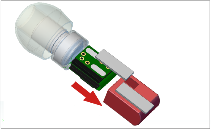 Exploded view of Split