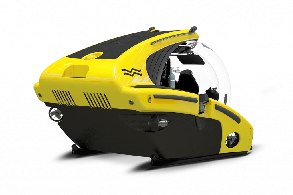 The C-Research 2-500 will take two passengers to 500 meters below the ocean surface