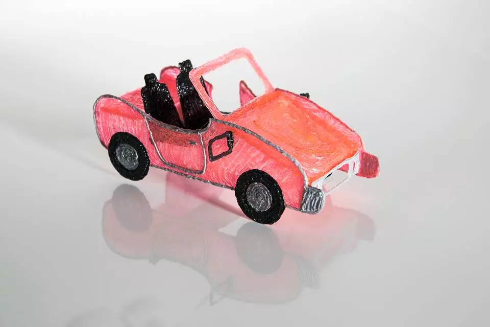 An item made by 3D drawing with the 3DSimo Mini