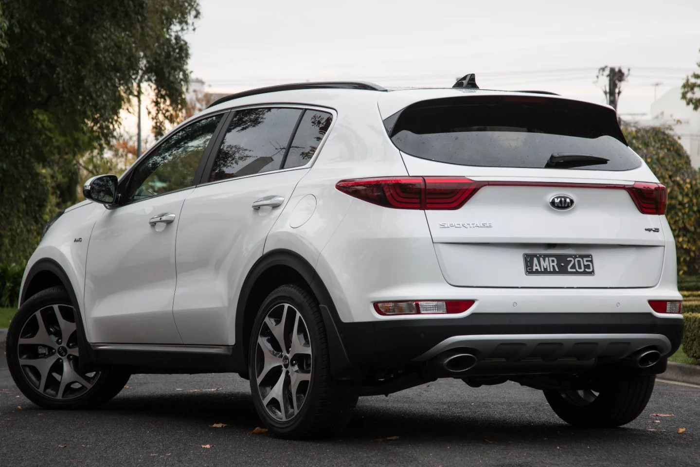 The Sportage GT Line Diesel is all-wheel drive