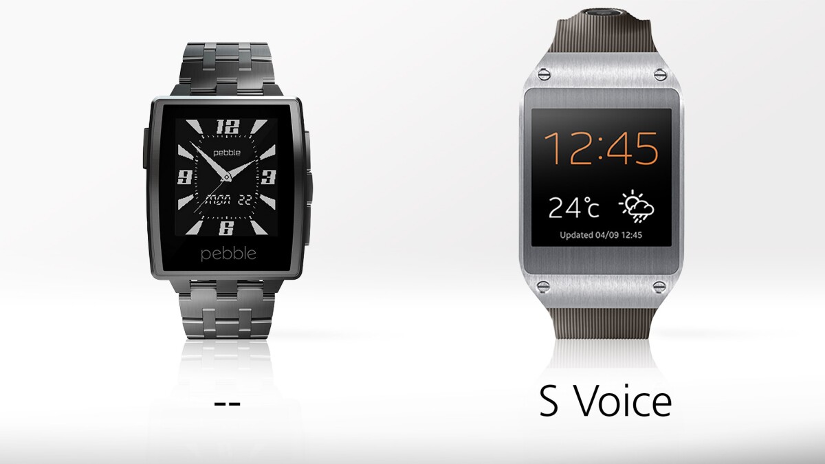Samsung has voice control built-in, but it's pretty lackluster