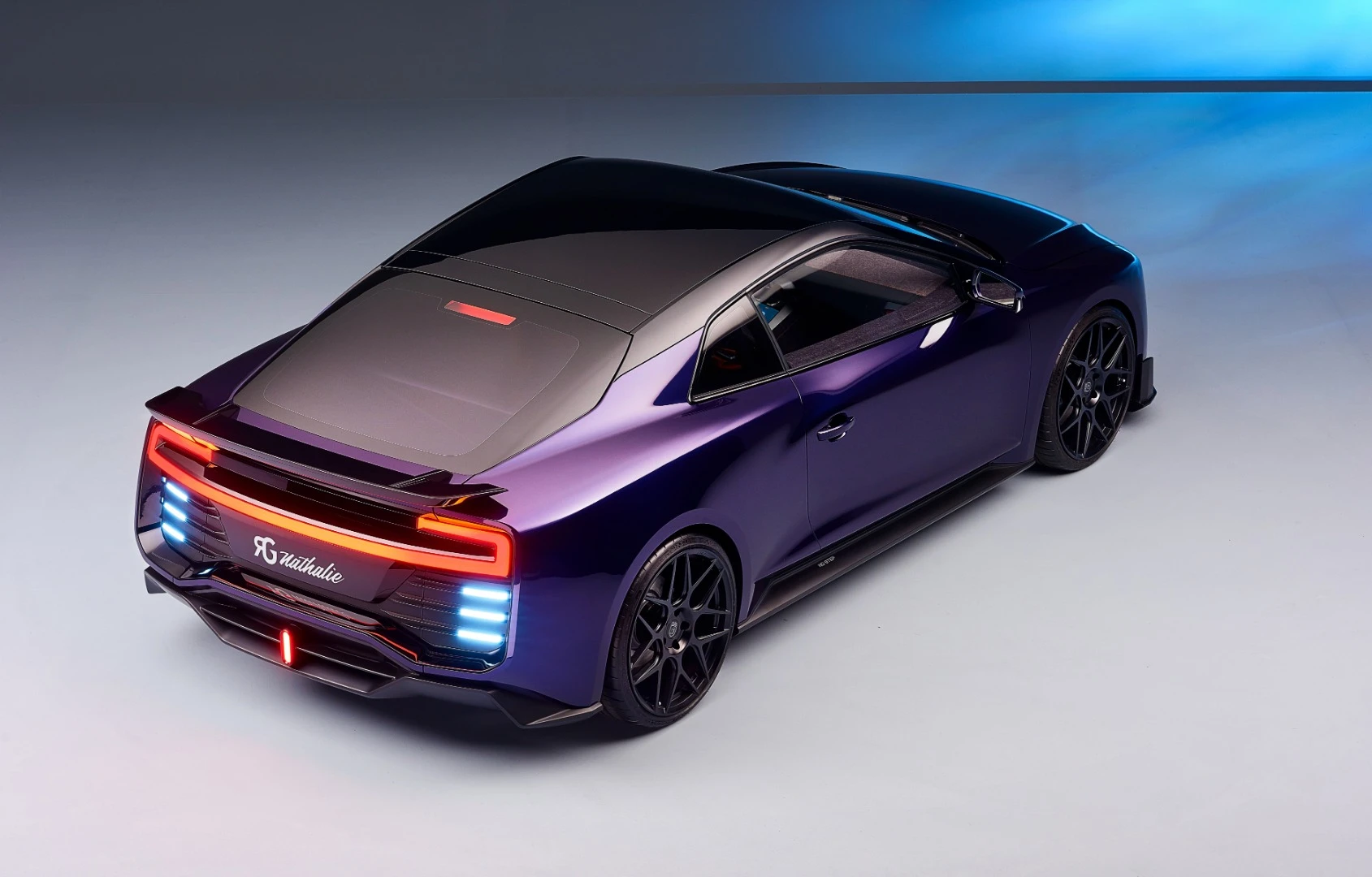 The Nathalie electric supercar uses a methanol fuel cell as a range extender