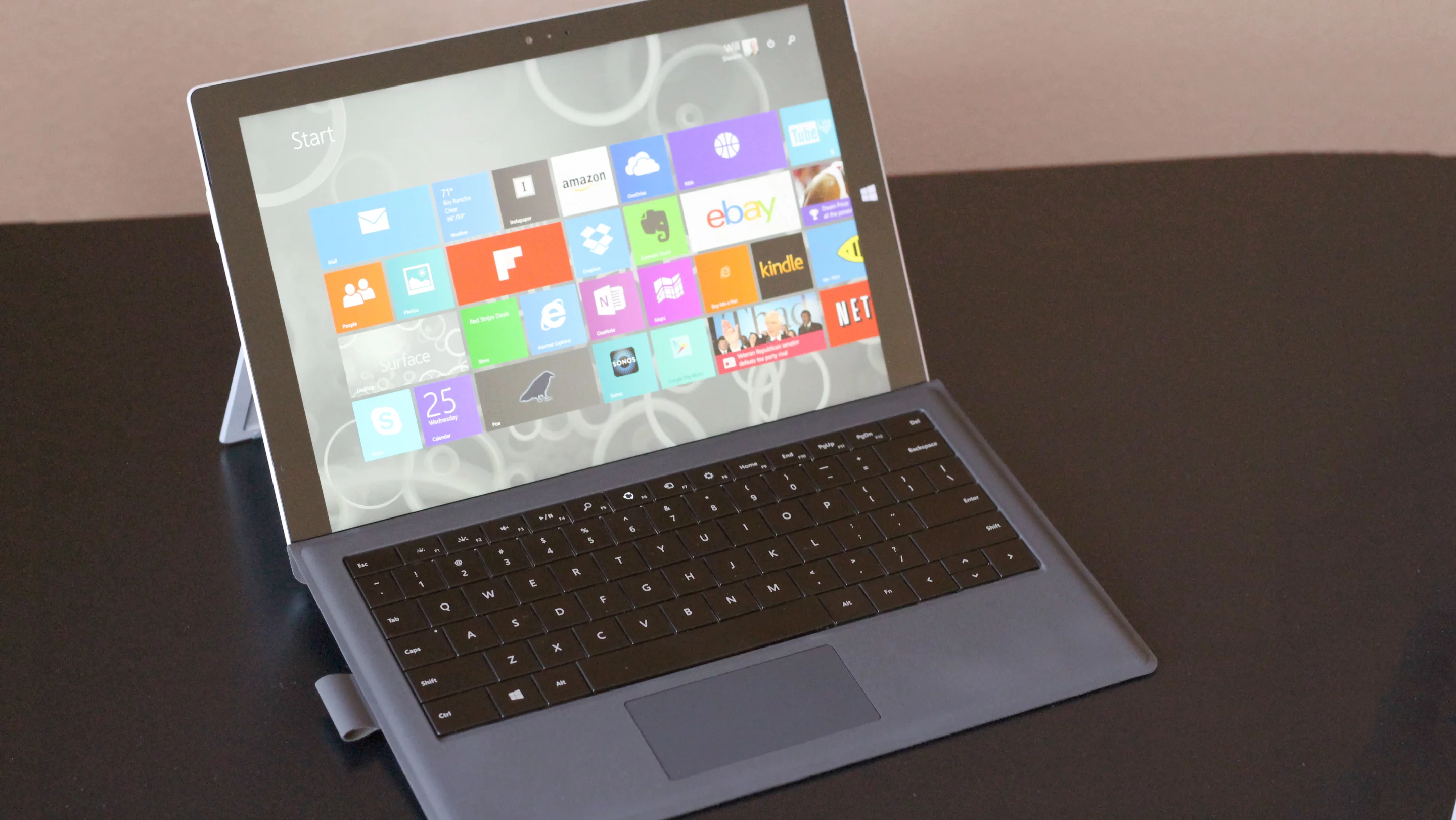 Surface Pro 3 in laptop mode