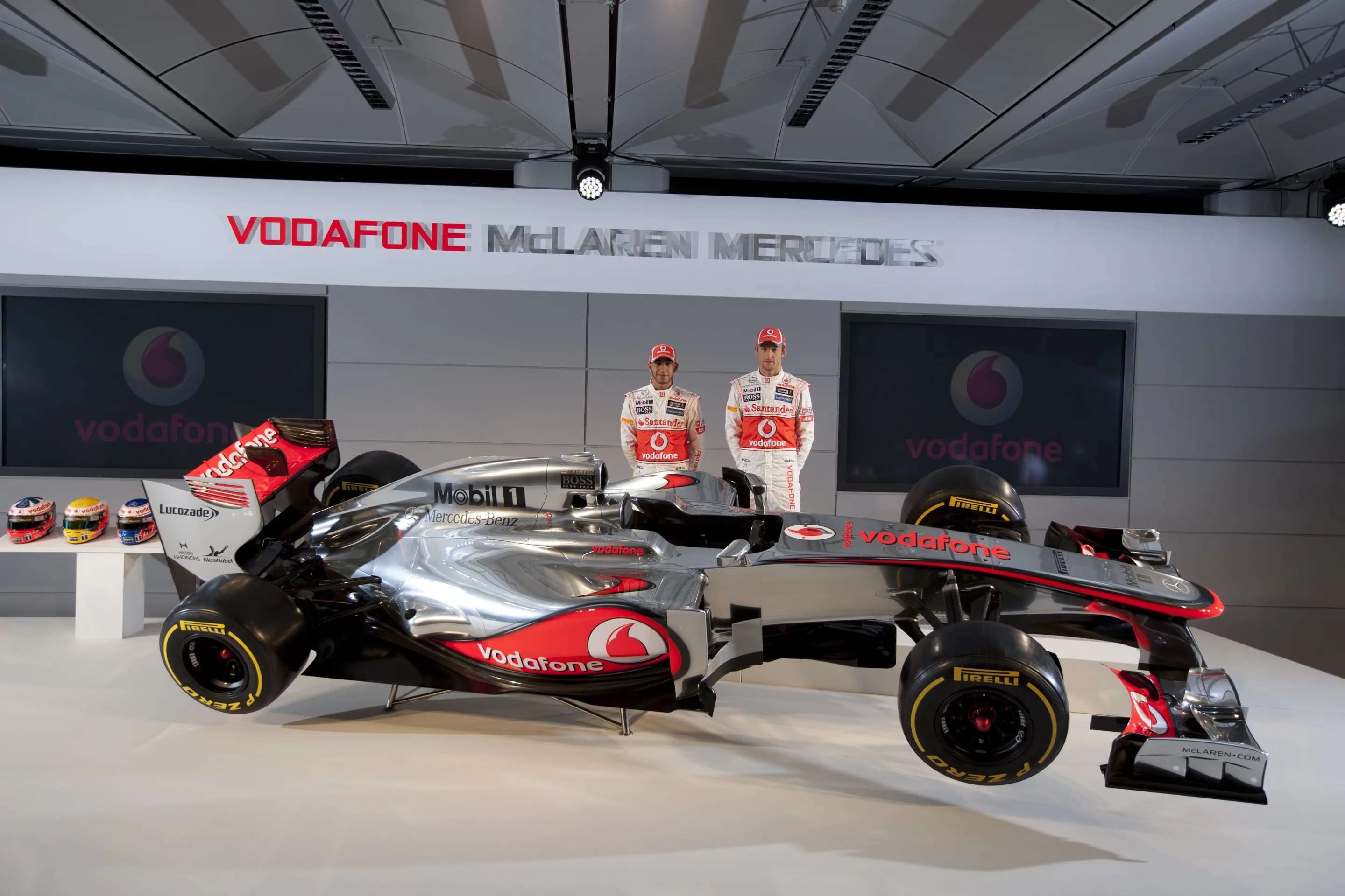 Vodafone McLaren Mercedes 2012 season F1 launch