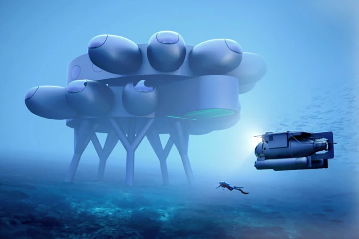 Fabien Cousteau's Proteus underwater research lab will be three times bigger than any previous design