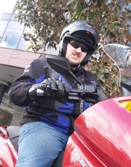 The Vectrix Electric Maxi-Scooter