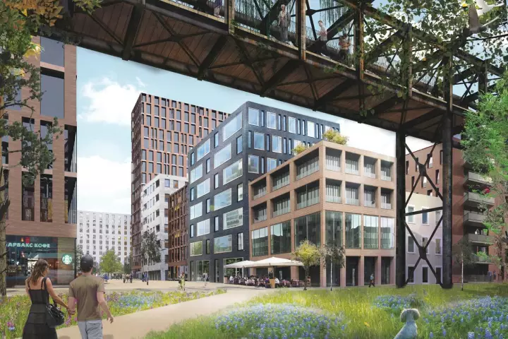 The historic Moscow Metallurgical Plant is to be redeveloped by Rotterdam-based architectural firm MVDRV (Image: MVDRV)