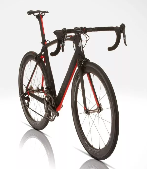 Specialized bikes has teamed up with McLaren Automotive to create the S-Works McLaren Venge road bike