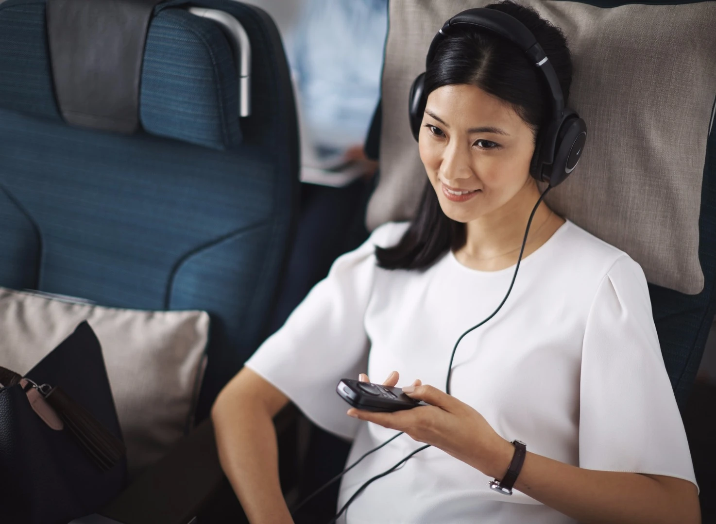 Cathay Pacific is offering a "brand new inflight entertainment experience" to customers on its new A350